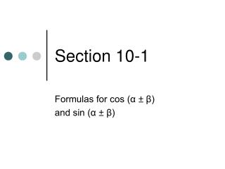 Section 10-1