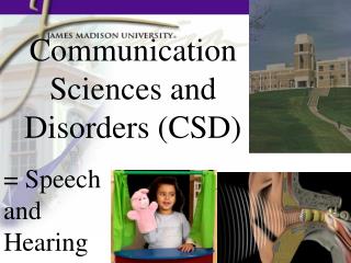 Communication Sciences and Disorders (CSD)