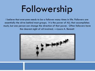 Followership