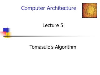 Computer Architecture