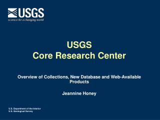 USGS Core Research Center