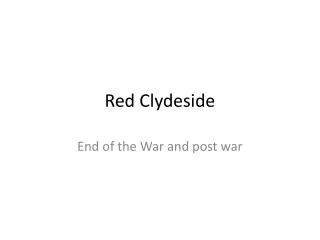 Red Clydeside