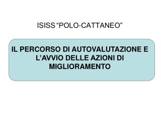 ISISS “POLO-CATTANEO”