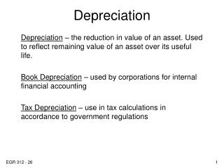 Depreciation