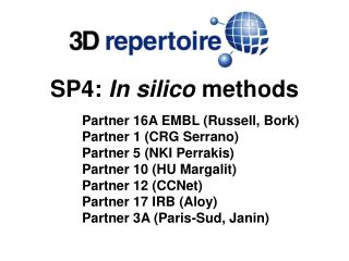 SP4: In silico methods