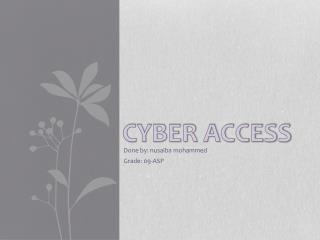 CYBER ACCESS