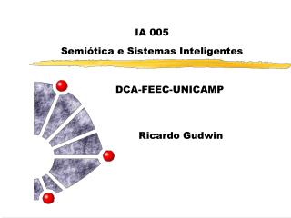 IA 005 Semiótica e Sistemas Inteligentes