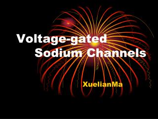 Voltage-gated Sodium Channels