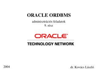 ORACLE ORDBMS