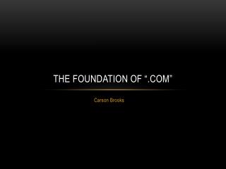 The foundation of “”