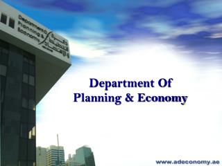 Department Of Planning &amp; Economy