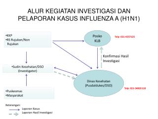 ALUR KEGIATAN INVESTIGASI DAN PELAPORAN KASUS INFLUENZA A (H1N1)