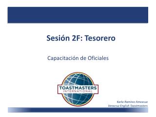 Sesión 2F: Tesorero