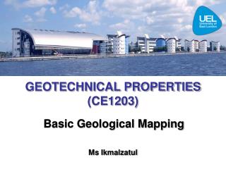 GEOTECHNICAL PROPERTIES (CE1203)