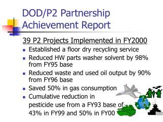 DOD/P2 Partnership Achievement Report