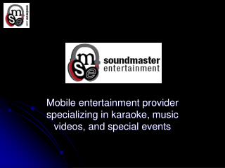 SoundMaster Entertainment