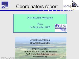 Coordinators report