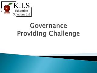 Governance Providing Challenge
