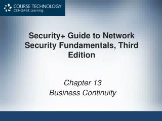 Security+ Guide to Network Security Fundamentals, Third Edition