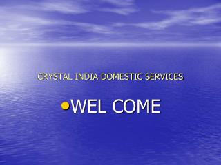 CRYSTAL INDIA DOMESTIC SERVICES