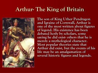 Arthur- The King of Britain