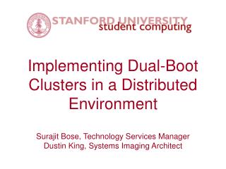 Implementing Dual-Boot Clusters in a Distributed Environment