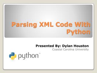 Parsing XML Code With Python