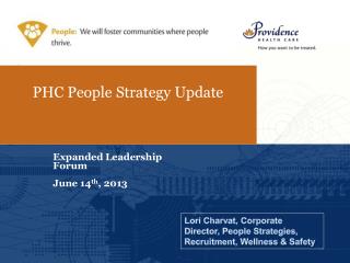 PHC People Strategy Update