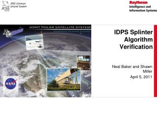 IDPS Splinter Algorithm Verification