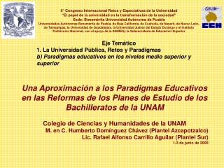 6° Congreso Internacional Retos y Expectativas de la Universidad