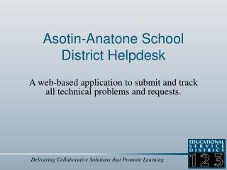 Asotin-Anatone School District Helpdesk