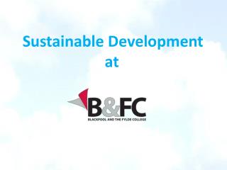 Sustainable Development at