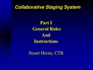 Part I General Rules And Instructions Stuart Herna, CTR