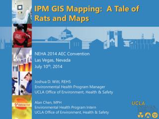 IPM GIS Mapping: A Tale of Rats and Maps