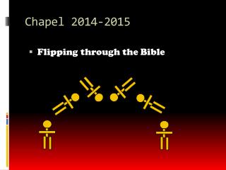 Chapel 2014-2015
