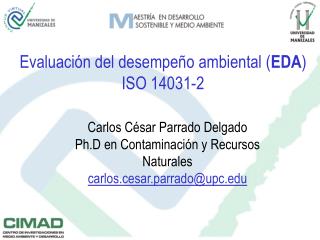 Evaluación del desempeño ambiental ( EDA ) ISO 14031-2