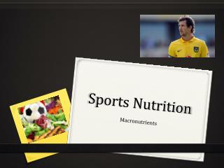 Sports Nutrition