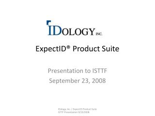 ExpectID® Product Suite