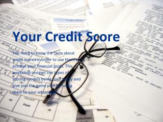 Your Credit Score