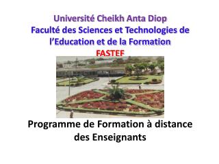 Programme de Formation à distance des Enseignants