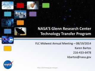 NASA’S Glenn Research Center Technology Transfer Program