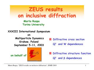 ZEUS results on inclusive diffraction