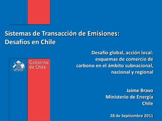 Sistemas de Transacción de Emisiones: Desafíos en Chile