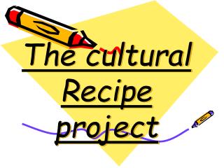 The cultural Recipe project