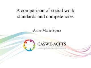 A comparison of social work standards and competencies