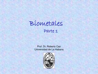 Biometales Parte 1