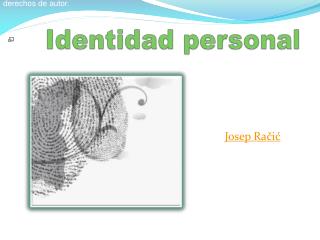 Identidad personal