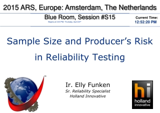 Sample Size and Producer’s Risk in Reliability Testing