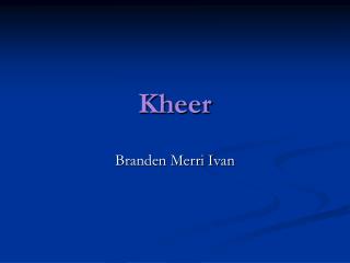 Kheer