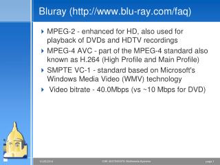 Bluray (blu-ray/faq)